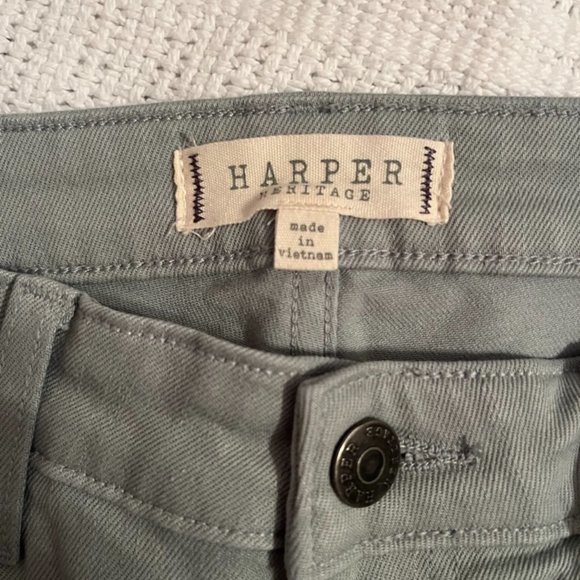 Harper Heritage Kick Flare Crop Jeans - Picture 3 of 4